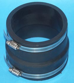Fernco Coupling 8" to 6" coupling